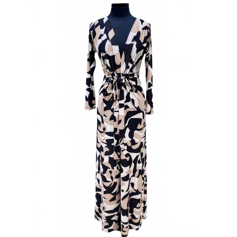 NEW JULIAN CHANG women's keller maxi dress in pucci